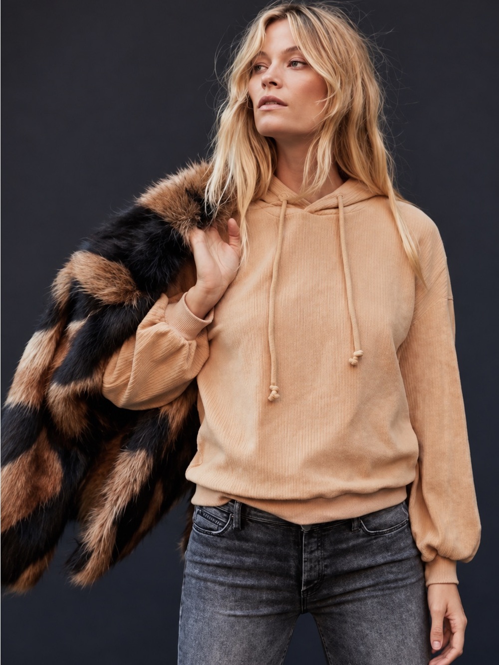 Johanna Corduroy Hoodie